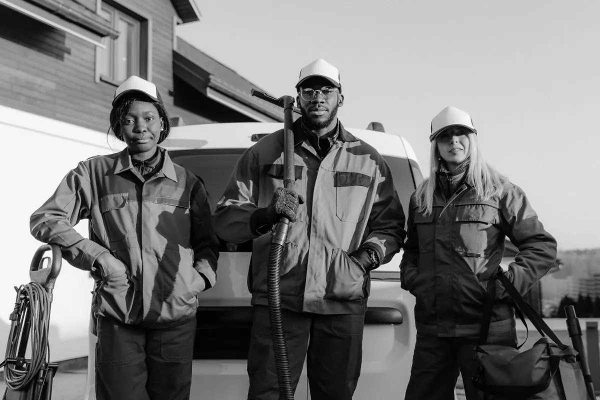 BocaSmokeAndSoot technicians with professional cleanup and restoration equipment